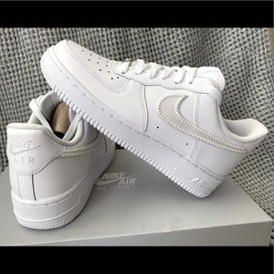 Custom Pearl Nike Airforces